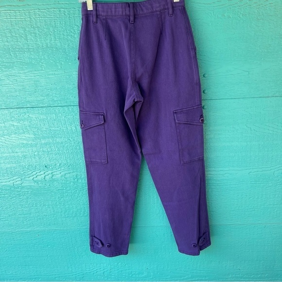 ARITZIA WILFRED FREE PURPLE CARGO UTILITY PANTS SIZE 2 - Picture 3 of 11